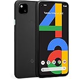 Google Pixel 4a (4G) G025N 128GB, 5.8" inch (GSM Only, No CDMA) Factory Unlocked 4G/LTE Smartphone (Just Black) - Internation
