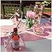 ShinyBeauty 12x108-Inch Sequin Table Runner Pink Gold 1 Piece