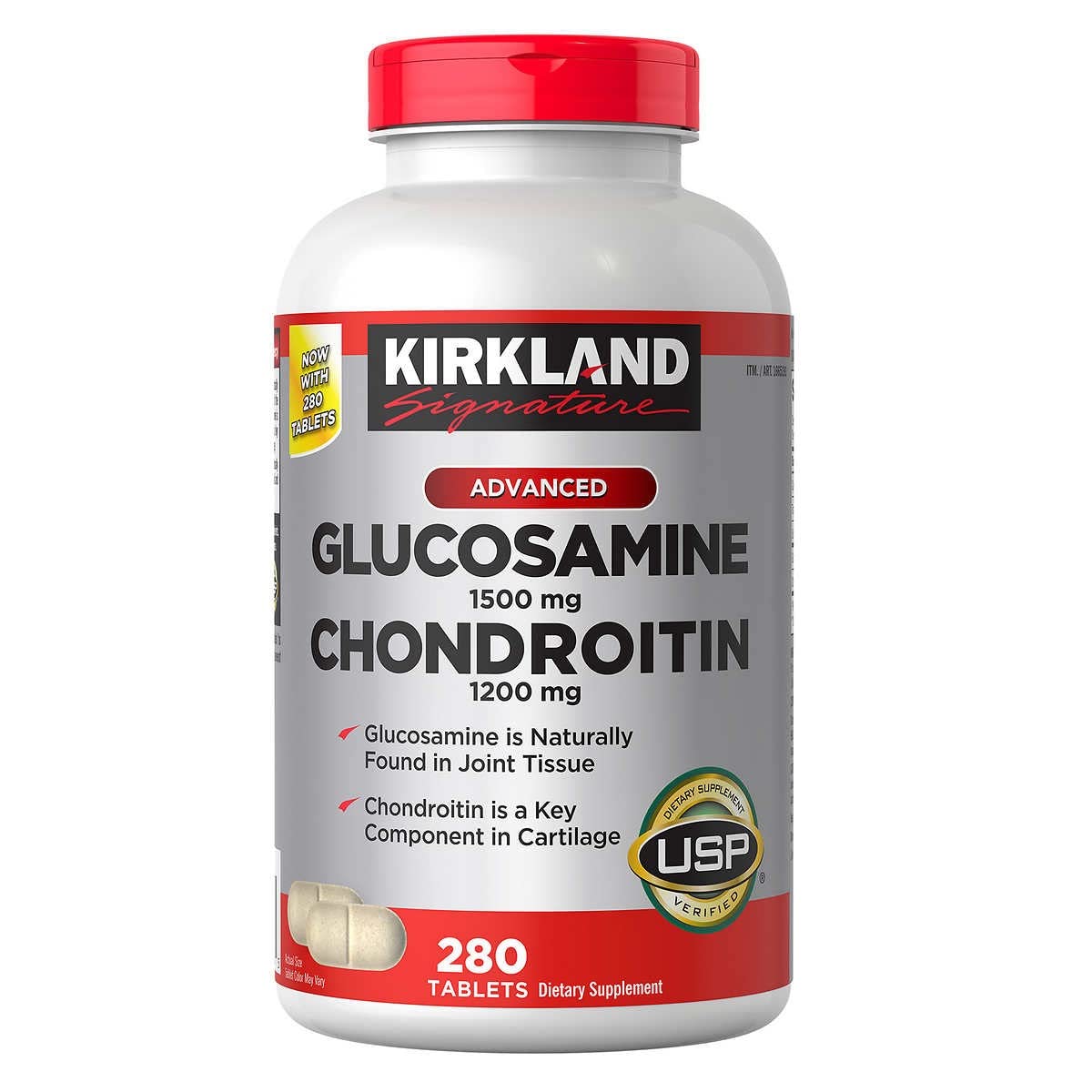 Mua Kirkland Signature Glucosamine & Chondroitin, 280 Tablets trên