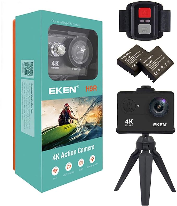 EKEN H9R Action Camera 4K Wifi Waterproof Sports Camera Amazon.in