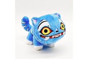 Yiakikio Demon Hunters Tiger Derpy Plush Collectible Figurines Home Decor Animals Pillow for Sofa Bed Decor Throw Pillows (Stand Derpy)