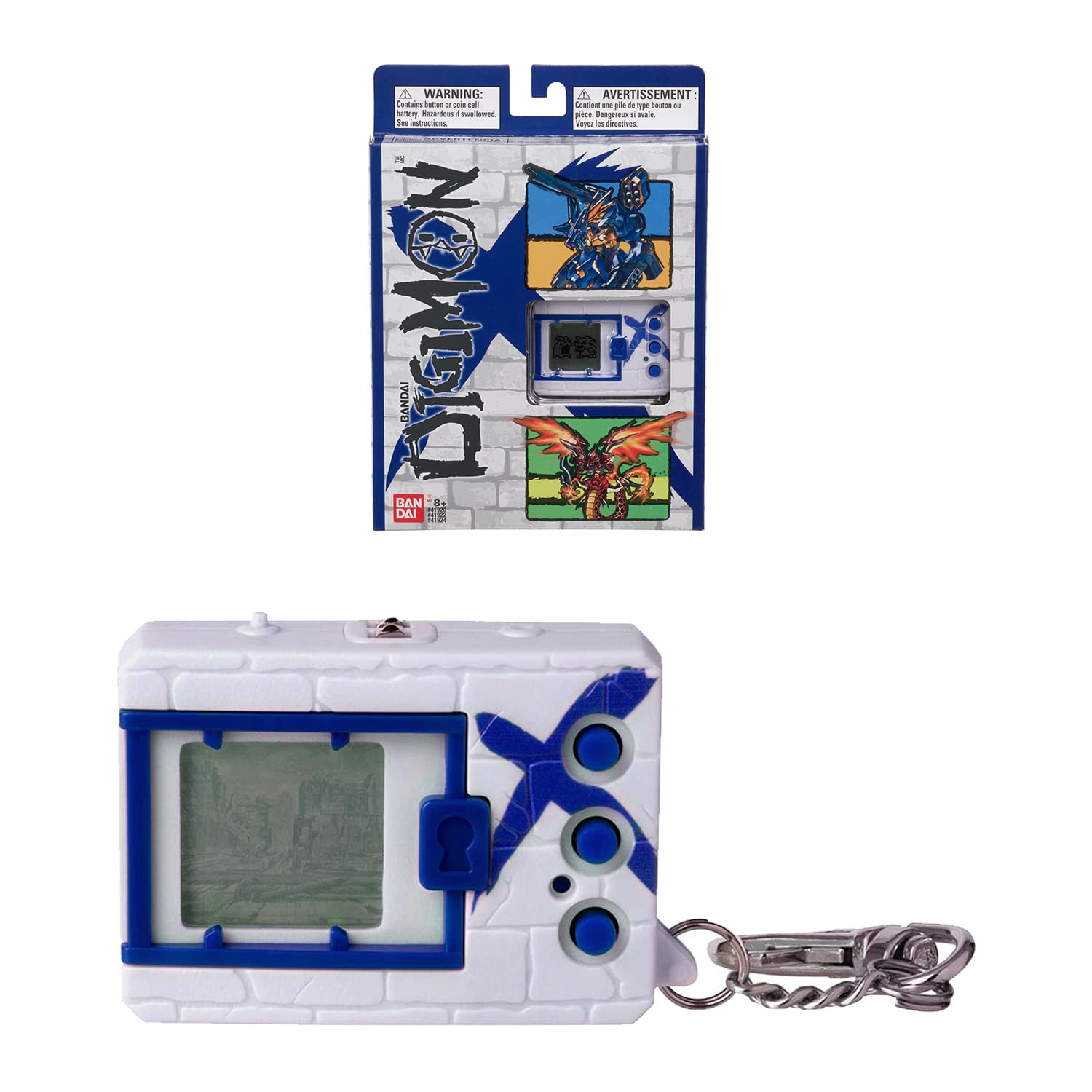 Bandai DigimonX (White & Blue) - Virtual Monster Pet by Tamagotchi