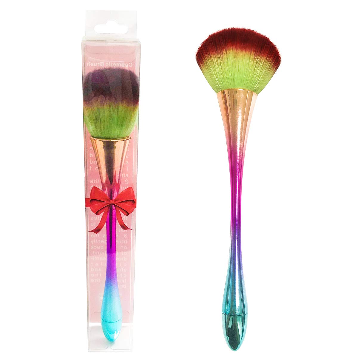 Super Large Mineral Powder Brush, Bronzer Kabuki Makeup Brush, Soft Fluffy Foundation Brush, Professional Powder Brush and Blush Brush for Daily Makeup (color): Beauty