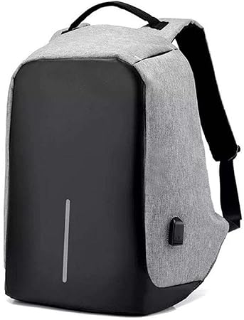 Vomoco SB_A5 Business Laptop Anti-Theft Water Resistant Bag with Computer USB Charging Port | Fit 15.6 Inch Laptops (Random Colour)