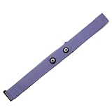 Heart Rate Monitor Chest Strap Replacement for Polar H10 H9 H7, Adjustable HRM Soft Strap Compatible With Polar Heart Rate Sensor (Purple)