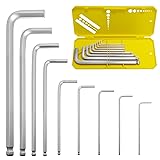 Zoikuloi 9 PCS Hex Key Set, Ball-End Allen Wrench