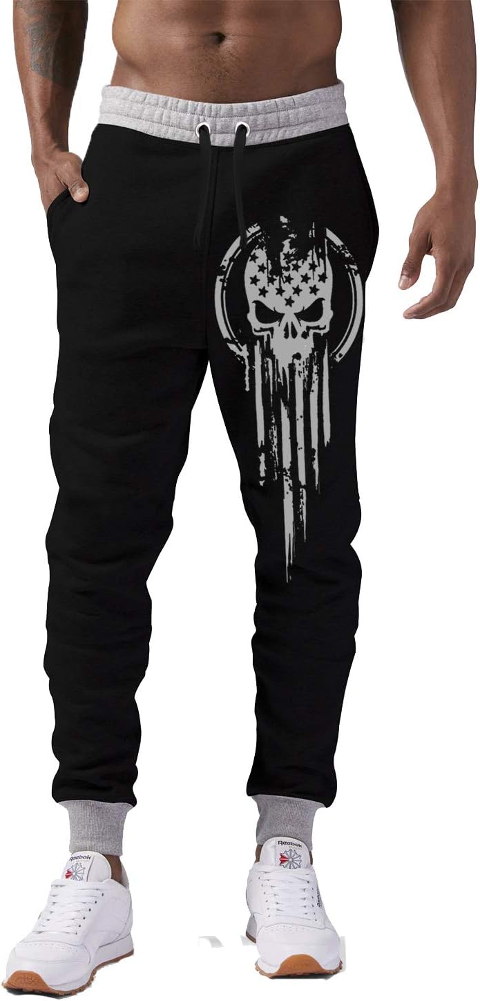 Men's Slim Fit Joggers (1JOG_Navy Blue_Medium)