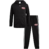 PUMA Boys Tracksuit Set - 2 Piece Fleece Zip Up Hoodie Sweatshirt and Athletic Joggers Sweatpants For Boys Set (Sizes: 8-16)
