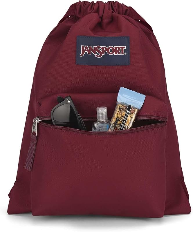DRAWSACK Kleiner Rucksack,Russet Red