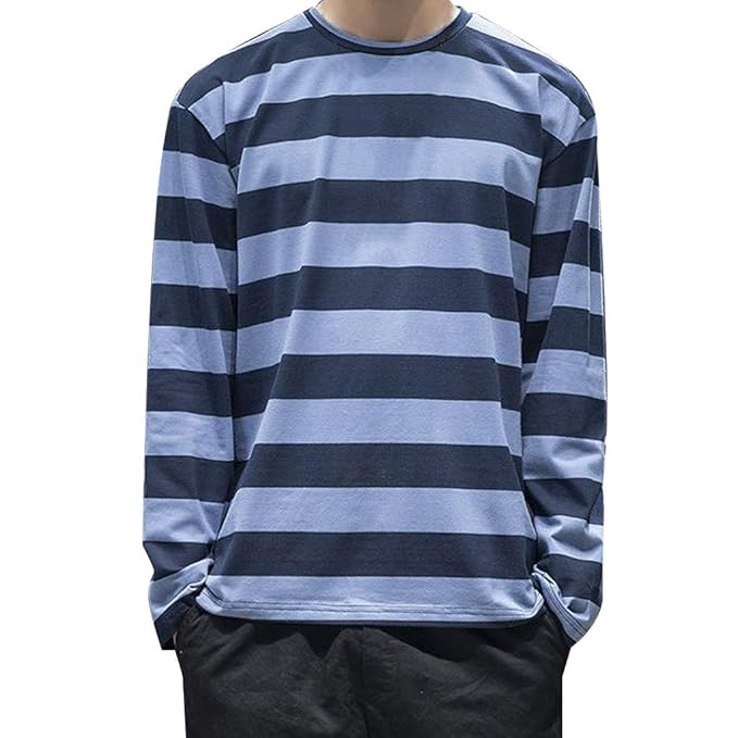 maglia a righe maniche lunghe