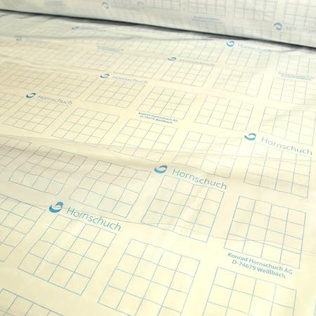 Stoffe Werning Glasklarfolie PVC Folie 0,2 mm dick transparent - Preis Gilt für 0,5 Meter -