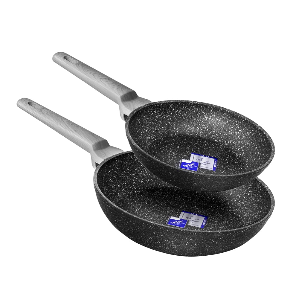 Cecotec-Set-de-Sartenes-Polka-Exclusive-20-24-Bucket-Set-WoodRock-Diametro-20-24-cm-Mango-frio-de-Baquelita-Aluminio