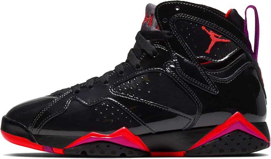 red and black jordan 7