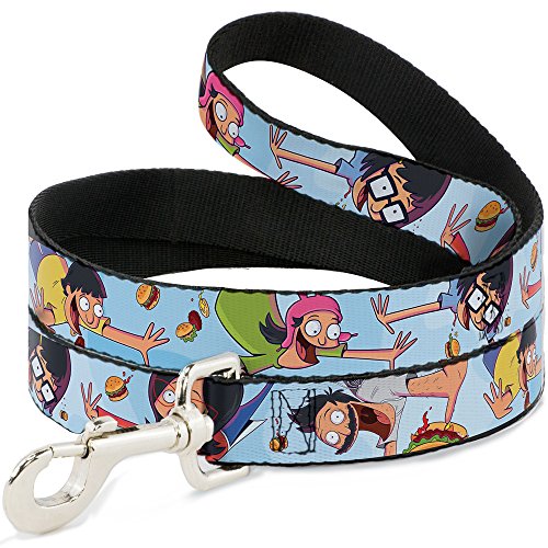 Dog Leash Bobs Burgers 2 Cover Falling Belcher Family Burgers Blues 6 Feet Long…