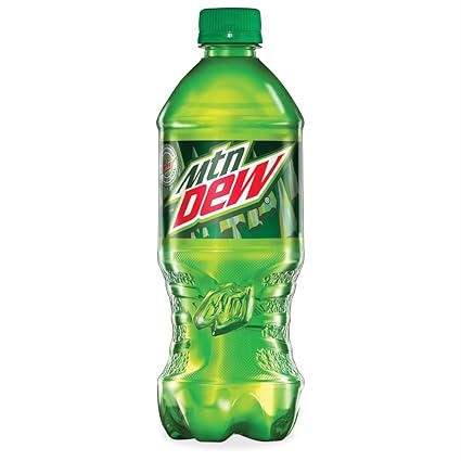 Amazon Com Mountain Dew Soda 20 Fl Oz Pack Of 24 Grocery Gourmet Food