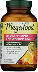 MegaFood One Daily Multivitamin for Women 55+ with 19 Nutrients, 90 Tablets | Supports Healthy Aging with Vitamin C, A, E, Ce