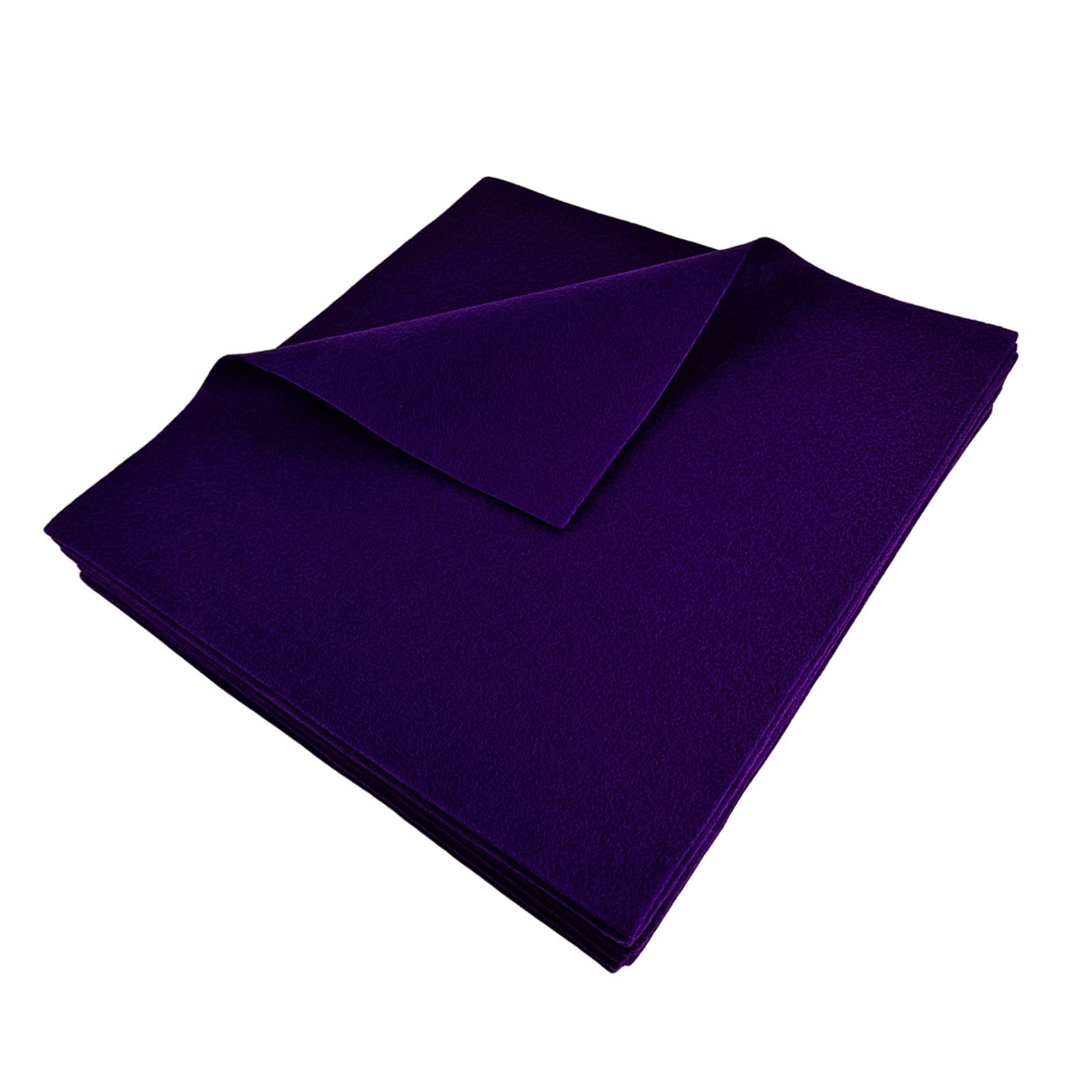 Jtnohx Soft Dark Purple Felt Sheets, Flexible Felt Fabric for Handwork, 1.4mm 30x30cm Craft Fabric for DIY Craft and Sewing Projects