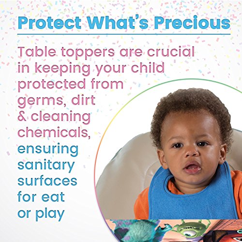 Neat Solutions Sesame Street Table Topper Disposable Stick-in-Place Placemats - 36 Count