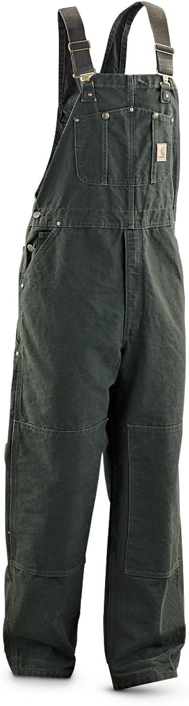 grey carhartt bibs