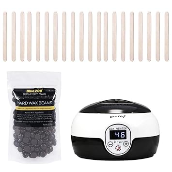 Amazon Com Ddlmax Hair Removal Kit Hot Wax Warmer Waxing Kit Wax