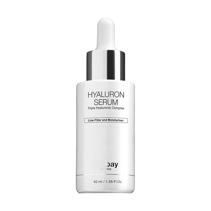 title=Vitabay Siero all'acido ialuronico, a tripla azione, extra-forte, da 40 ml