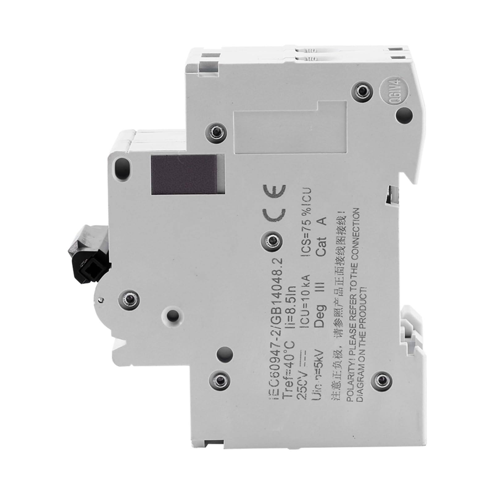 2 Pole DC Circuit Breaker 16 Amp 250V Air Switch for Solar Energy Systems and Battery Circuits