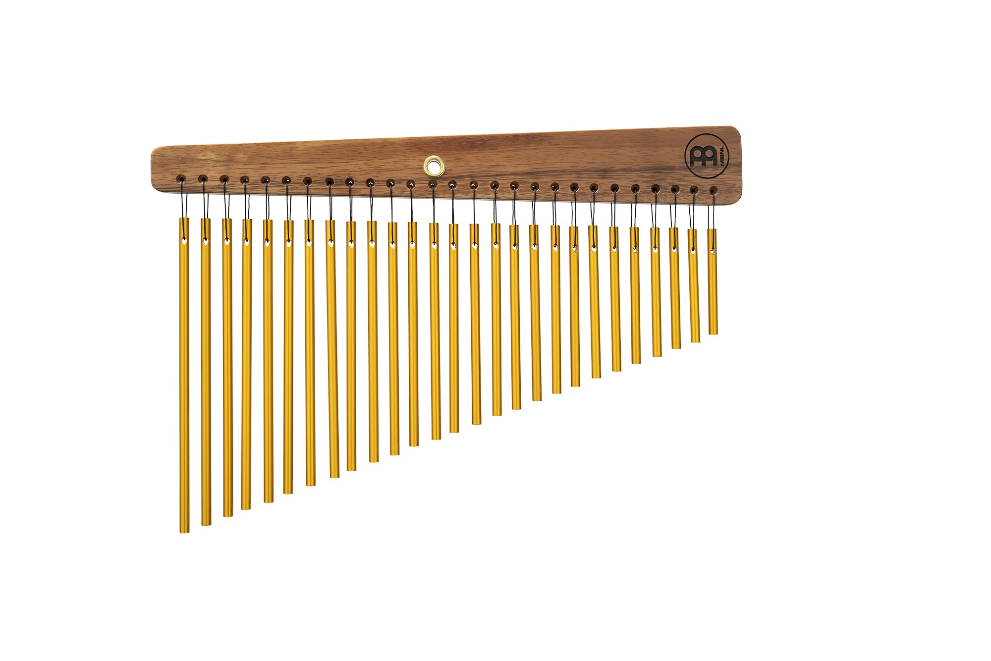 Meinl Percussion Mountable Studio Chime - Small Musical Instrument with 27 Sound Bars - Mountable - 1-row - Wood and Aluminum, Natural and Gold (CH27ST)