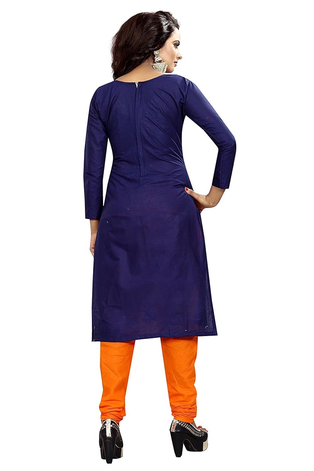 dharmi fashion women's unstitched salwar suit dress materials anarkali with dupattaa