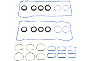 GZZTORES VS50805R Valve Cover Gasket Set, Compatible with Dodge 2011-2020 Avenger Challenger Durango Caravan Journey Ram ProMaster 1500 2500 3500, Grand Cherokee Wrangler Replace 5184596AE (5184596AE)