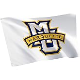 Desert Cactus Marquette University Flag - 3 x 5 Feet Golden Eagles MU Banner, Indoor/Outdoor Durable Fabric Display (Style D)