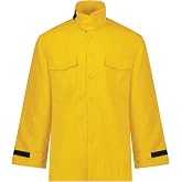 Propper Men's Tecasafe Plus Wildland Fire Shirt, Yellow | UL Certified to NFPA 1977, FR Shirt for Firefighters