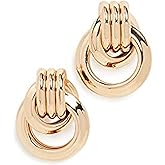 Kenneth Jay Lane Women's 1 1/4" Polished Gold Love Knot Doorknock