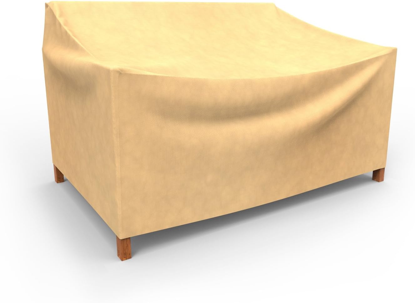 Amazon Com Budge All Seasons Outdoor Patio Sofa Cover Small Tan Patio Chair Covers Garden Outdoor