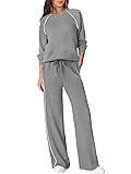 Sampeel Plus Size Women Clothing 2 Piece Lounge Set
