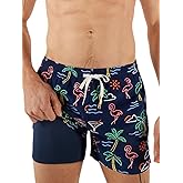 Chubbies Lined Mens Swim Trunks 5.5 Inch – Swim Shorts and Mens Shorts with Elastic Waist, Boxer Brief Liner, UPF 50+