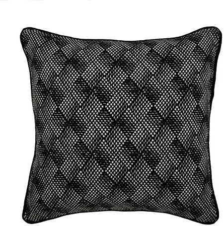 Amazon Com Luxury Black Euro Pillow Covers 26x26 Inch 65x65 Cm