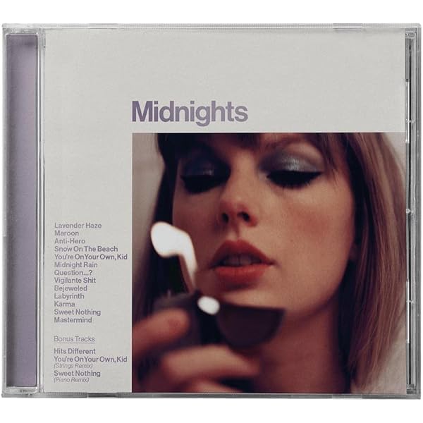 Amazon.com: Taylor Swift – Midnights LP moonstone blue marbled