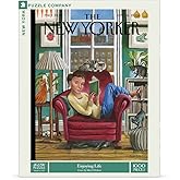 Aazon.co: New York Puzzle Copany - New Yorker Top Dog - 1000 Piece