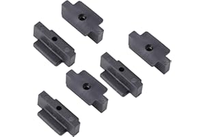 100pcs Hidden Fasteners for Composite Decking Board Hidden Decking Fasteners with Screws Plastic Composite Clips