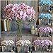 Vivian Artificial Silk Flower Plant for Party Wedding Home Decor Butterfly Orchid (Pink)