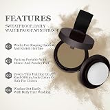 LOPHE Instantly Hairline Powder Dark Brown Hairline Concealer Pen Mirror Puff view 4