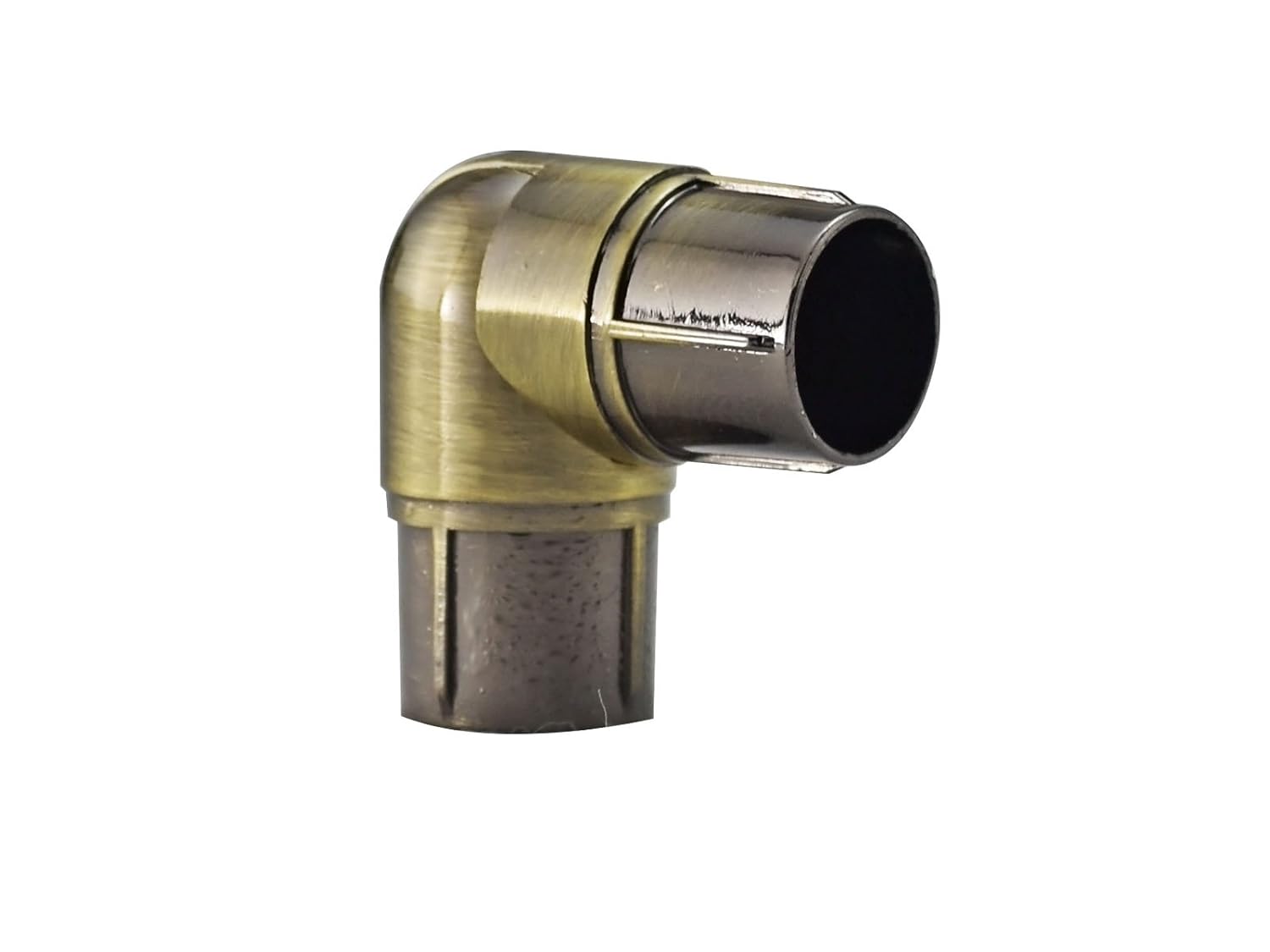 Your Home Online 19mm 28mm Single Corner Bay Window Curtain Pole