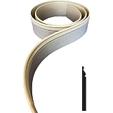 FLEXTRIM WM610 (CM610): 9/16 Thick x 5.25 Tall Flexible Base Molding - 12 feet Long - Made in the USA