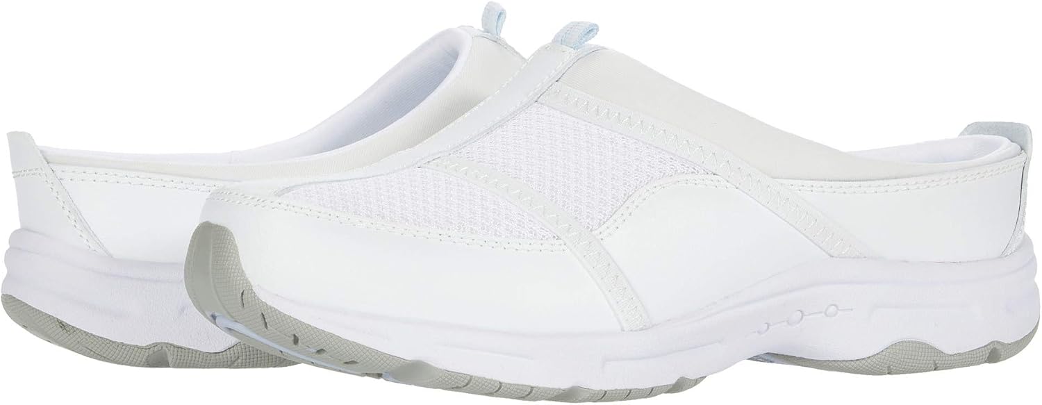 womens easy spirit argyle clogs