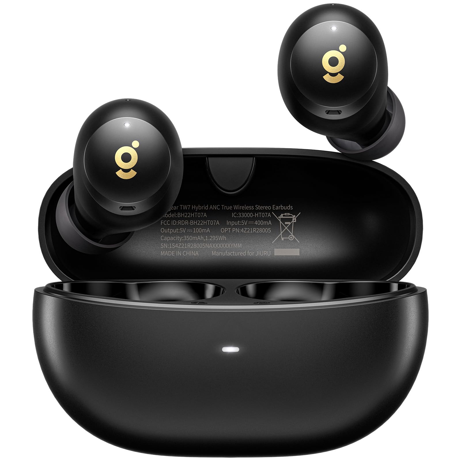Photo 1 of wegear Wireless Earbuds Bluetooth 5.4 in Ear, Hybrid Active Noise Cancelling Earbuds, IPX5 Water-Resistant, Clear Calls with 6 Built-in Microphones, 32 Hours Playtime with Charging Case for Workouts