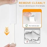 Ainiv 32 Pairs Extra Large Adhesive Picture Hanging Strips 100x20mm Double Side view 4