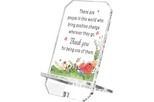 Parxara Appreciation Gifts Gratitude Gifts for Coworkers Nurse Thank You Gifts Desk Decor Phone Holder Stand 6.8 Hx3.7 W, Volunteer Gifts, Teacher Gifts, Housekeeping Gift, There are People