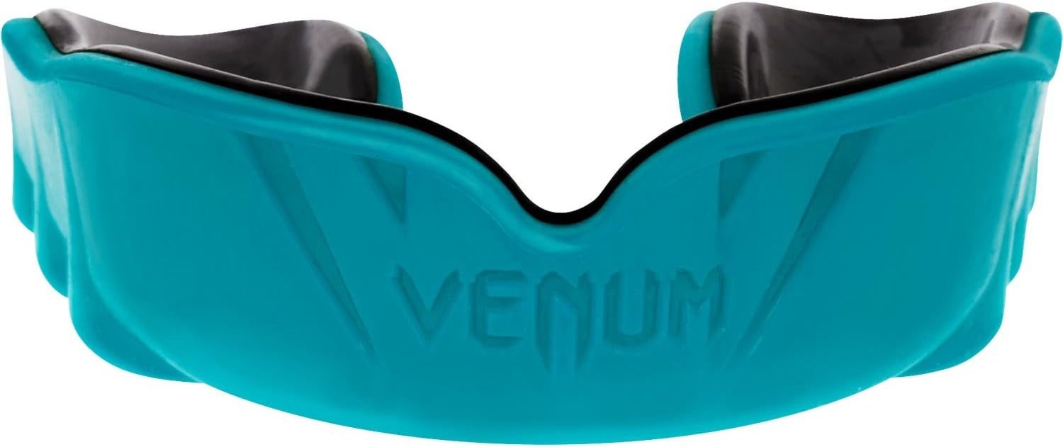 Venum Challenger Mouth Guard, Black/Cyan, One Size : Sports & Outdoors