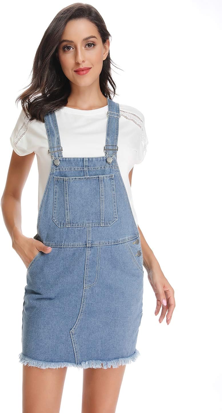 overall jeans skirt
