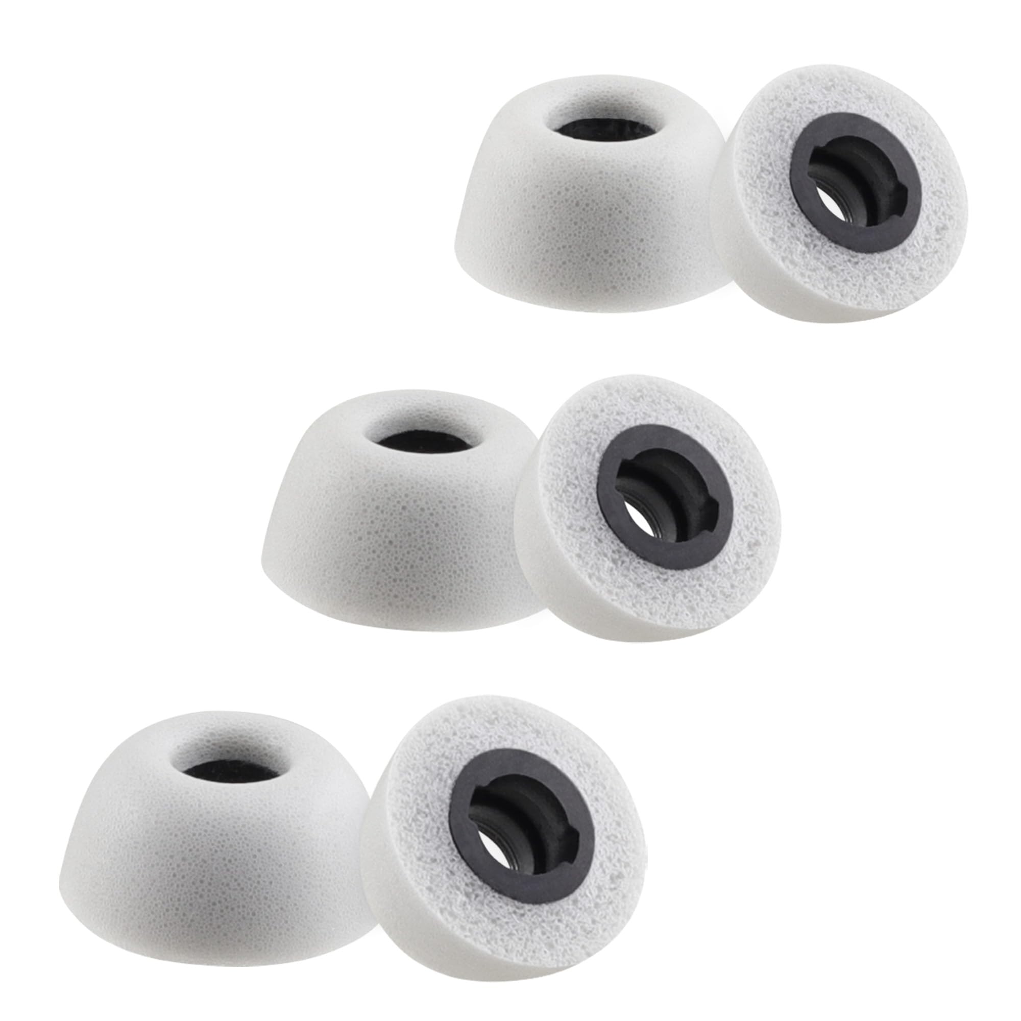 Photo 1 of NANLANFAN Replacement Foam Eartips for Technics EAH-AZ100 Wireless Earbuds, Ultimate Comfort, 3 Pairs (S/M/L, Gray)